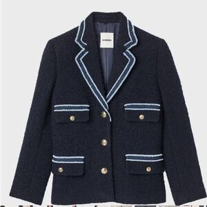 Sandro Noella Tweed Blazer